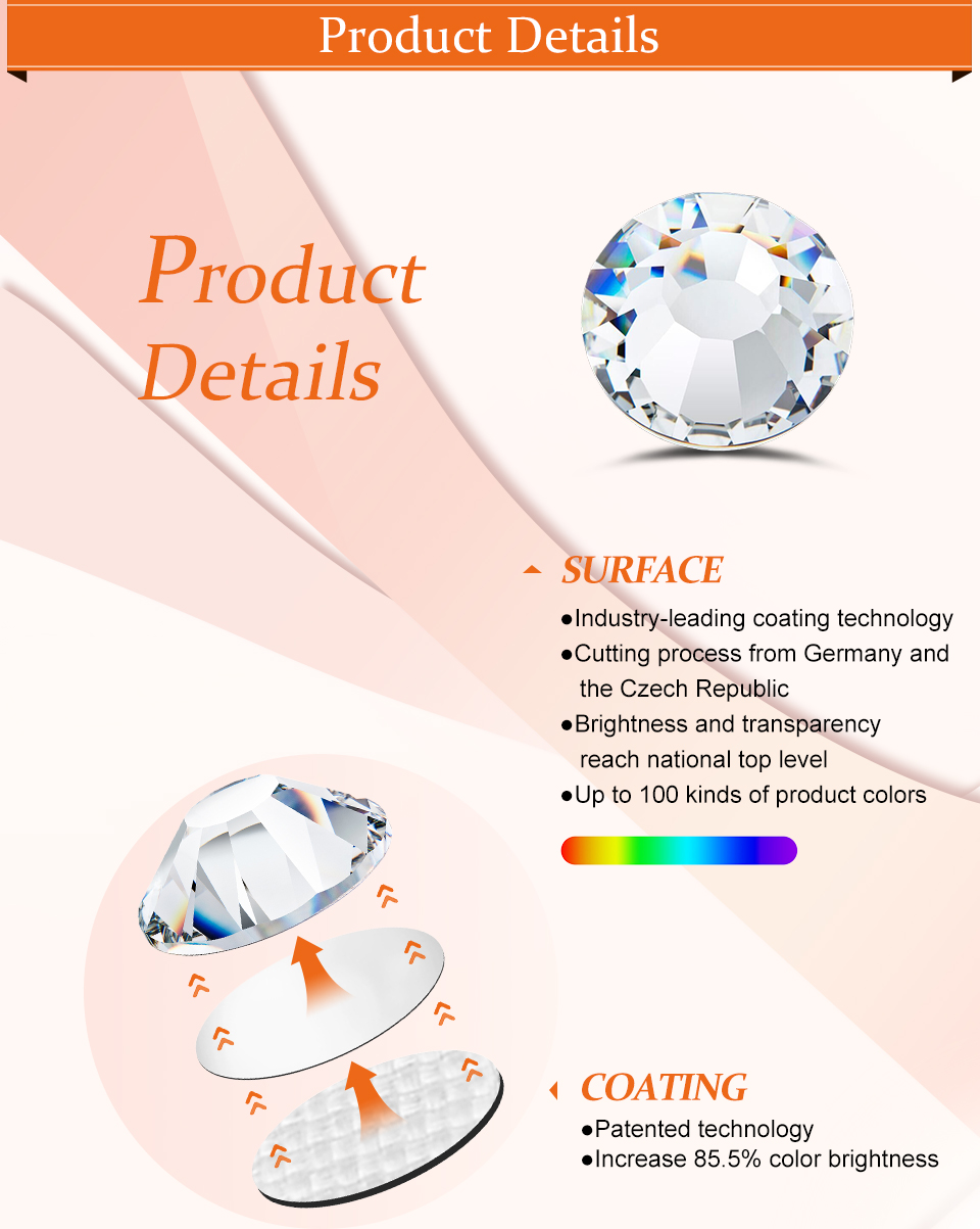 YHB Glitter Crystal Cristales  - Platinum 8280 ulasan dan harga